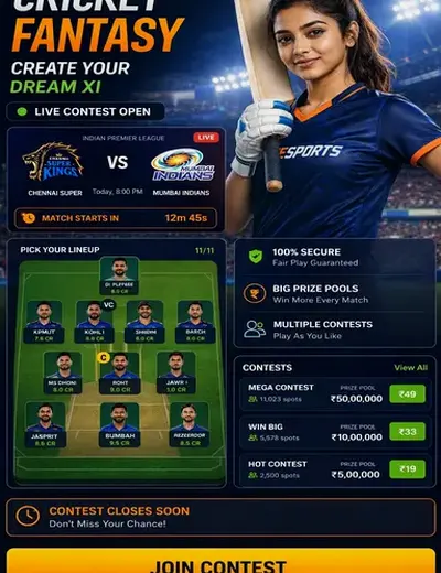 HYDERABAD786 (hyderabad 786) fantasy cricket & matchday visual 3